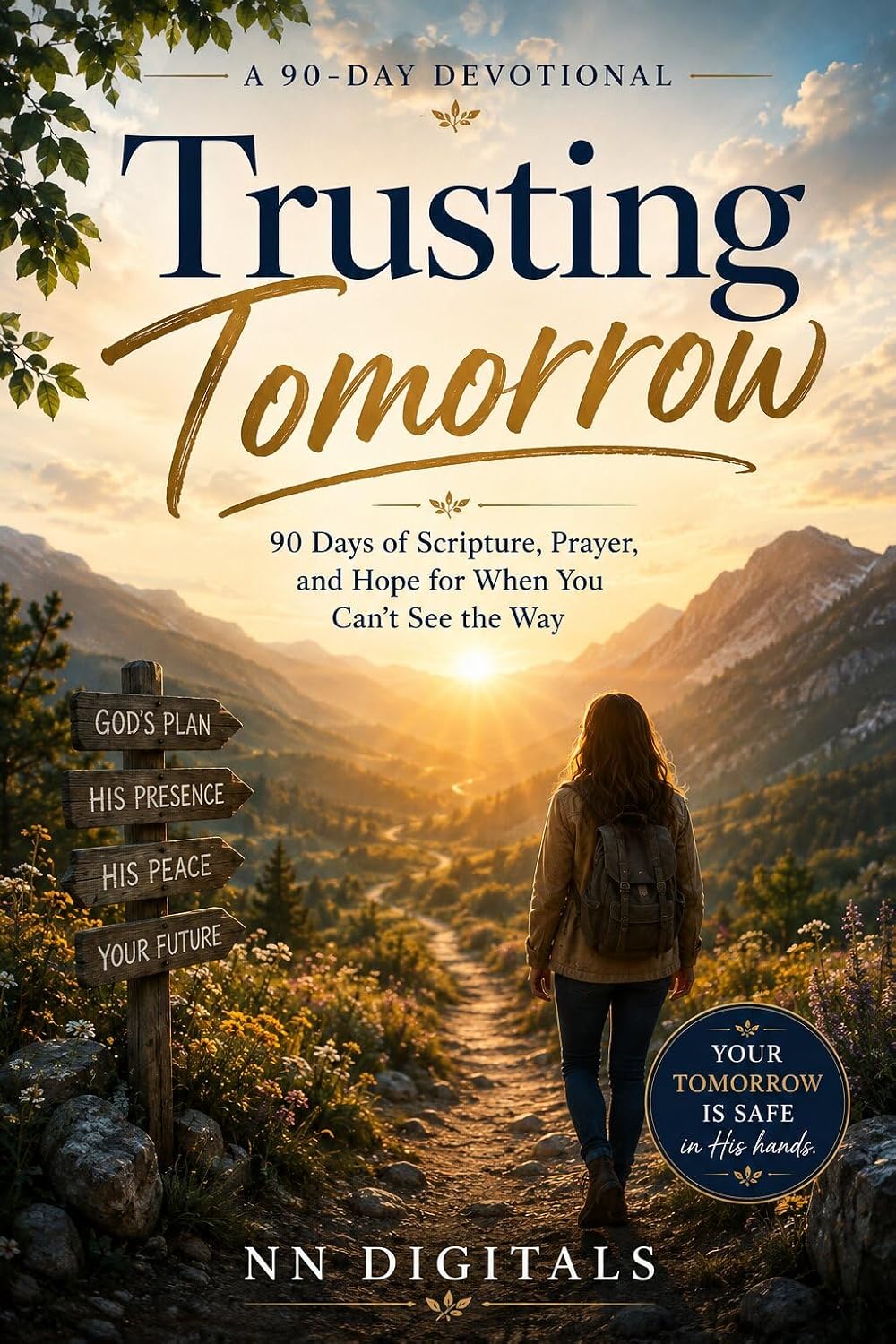 Trusting Tomorrow: 90 Days of Scripture, Prayer, and Hope for When You Can't See the Way